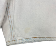 Vintage 90s Levis 522 Light Wash Blue Denim Shorts
