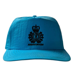 Vintage 90s OPP Ontario Provincial Police Blue Nylon Snapback Hat