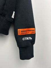 Heron Preston Litho Black Hoodie