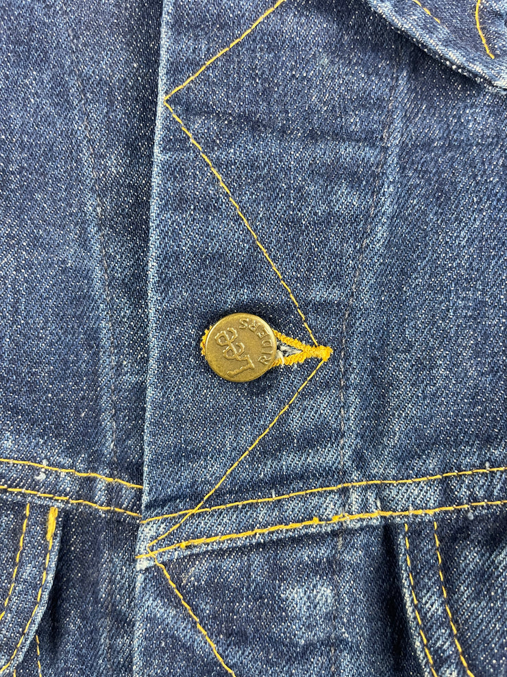 Vintage 70s Lee Riders Blue Denim Jacket
