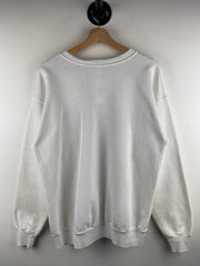 Vintage 80s Yale University White Crewneck