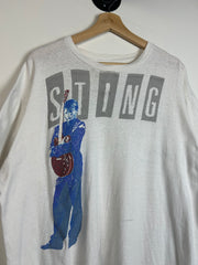 Vintage 80's Sting Honda Presents The Dream World Tour White Tee