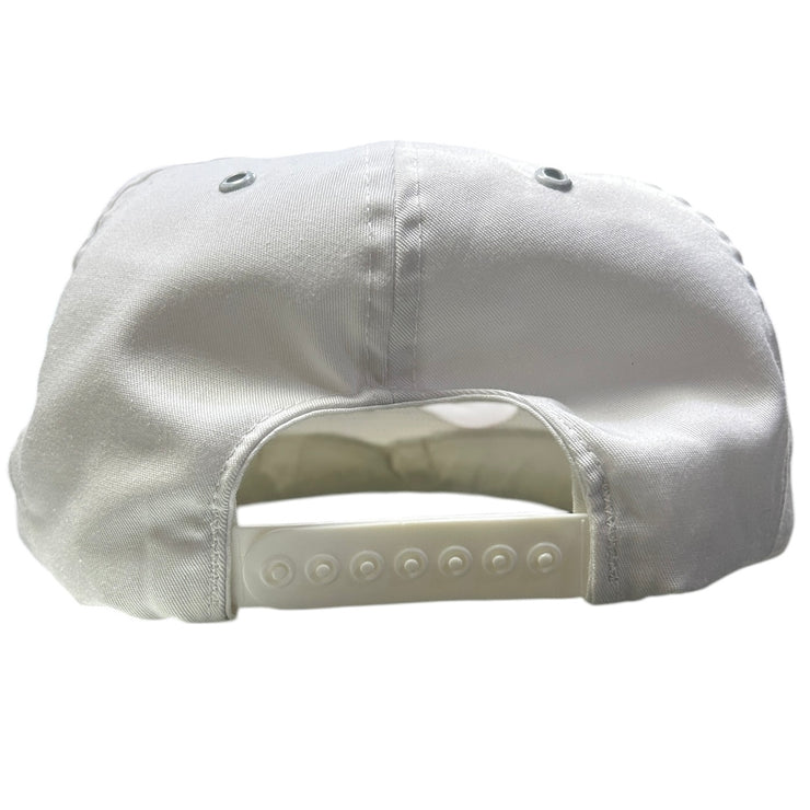 Vintage 90s Labatt Crystal Beer White Snapback Hat