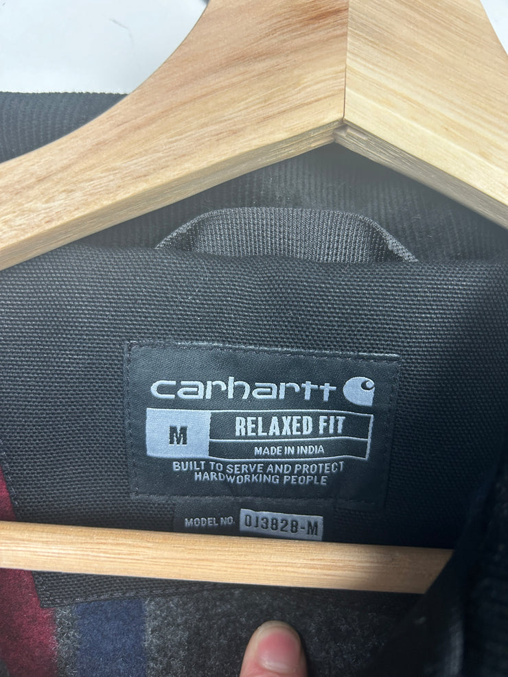 Carhartt Detroit Blanket Lined Black Jacket