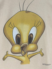 Vintage 1995 Tweety Bird Yellow Tee