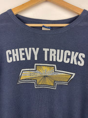 Vintage Chevrolet Trucks Navy Thermal Long Sleeve