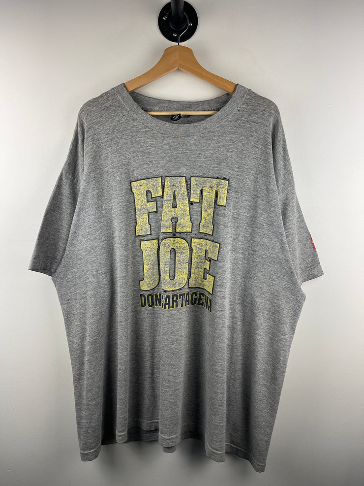 Vintage 90s Levis Fat Joe Don Cartagena Album Grey Rap Tee