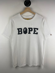 Bape Spellout White Tee