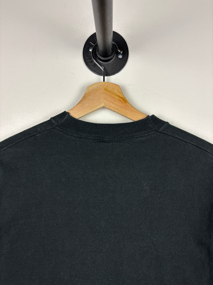 Vintage 90s Virginia Slims Smokes Black Tee