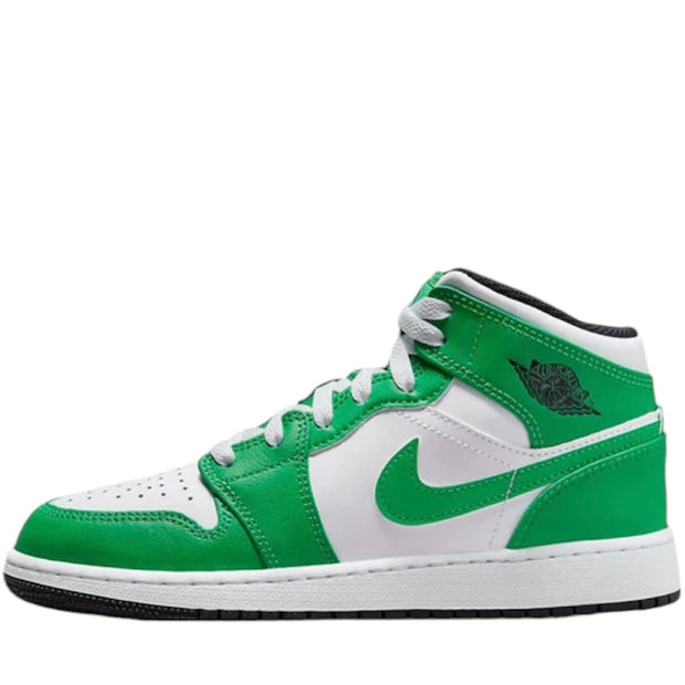 Jordan 1 Mid Lucky Green