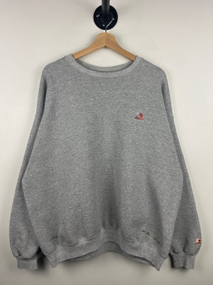 Vintage 90s Starter Embroidered Grey Crewneck
