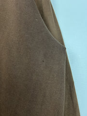 Vintage 90s Stussy Star Brown Long Sleeve