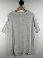 Vintage 90s NFL Pittsburgh Steelers Bad Boys Distressed Grey Tee