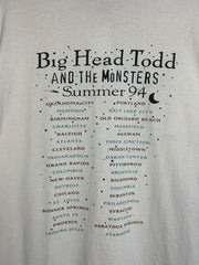 Vintage 1994 Big Head Todd Tour White Tee