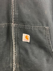 Vintage Carhartt Active Black Hooded Jacket J131 BLK
