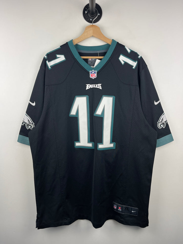 Nike NFL Philadelphia Eagles Wentz Black Football Jersey