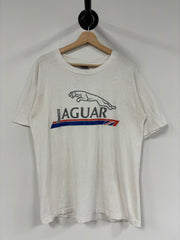 Vintage 90's Jaguar Spellout White Tee