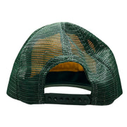 Vintage 80's Jaguar Green Trucker Snapback Hat