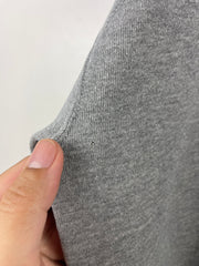 Vintage 90s Russell Athletic Blank Grey Crewneck