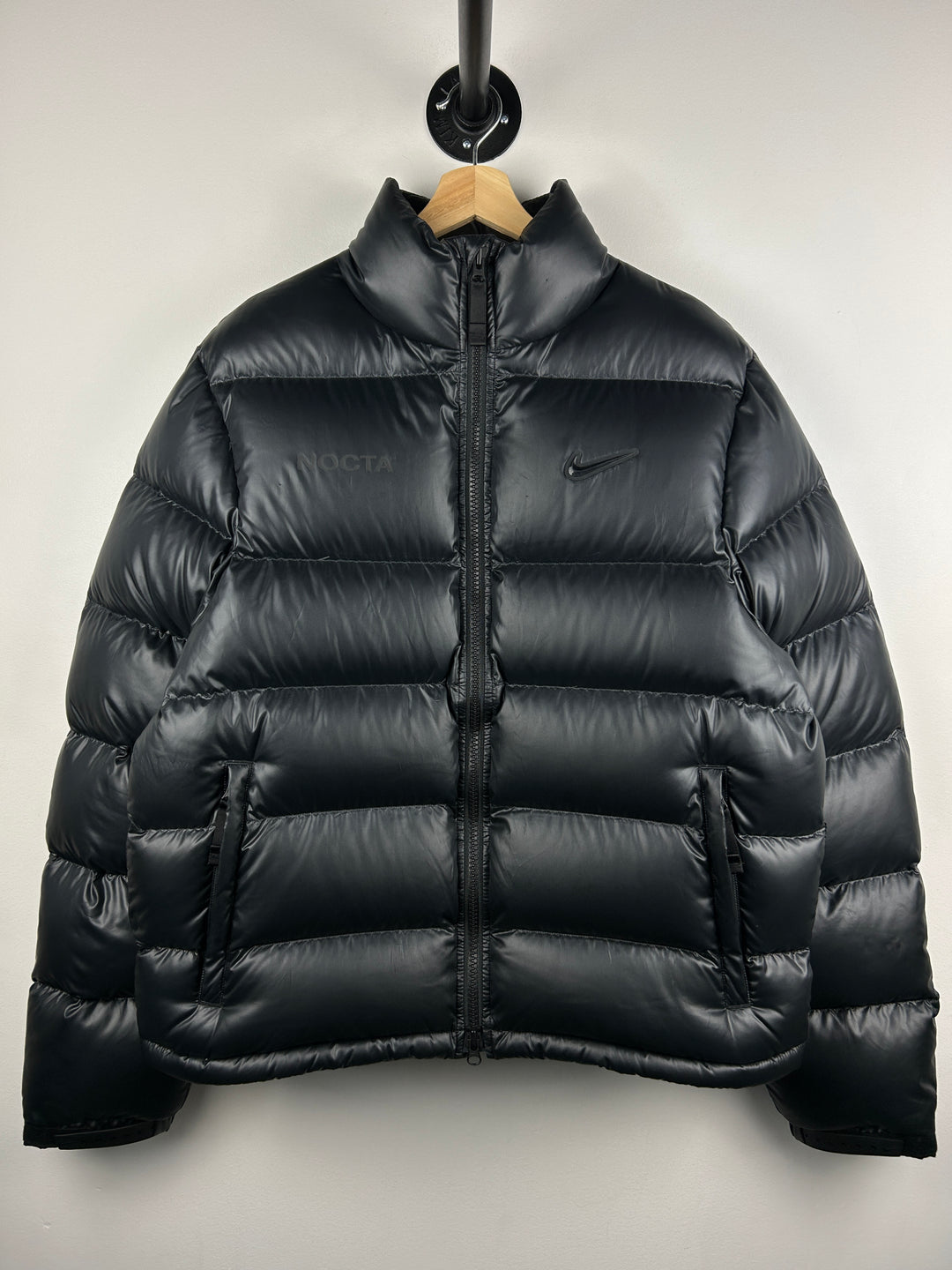 nocta puffer jacket black