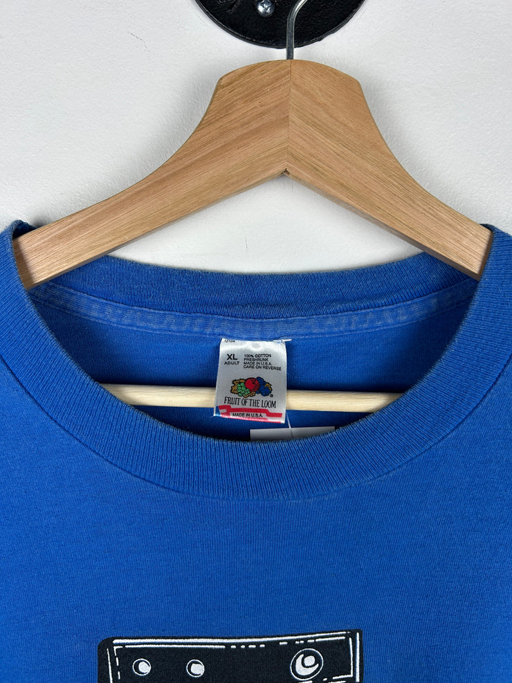 Vintage 90s Sonic Youth Washing Machine Blue Tee