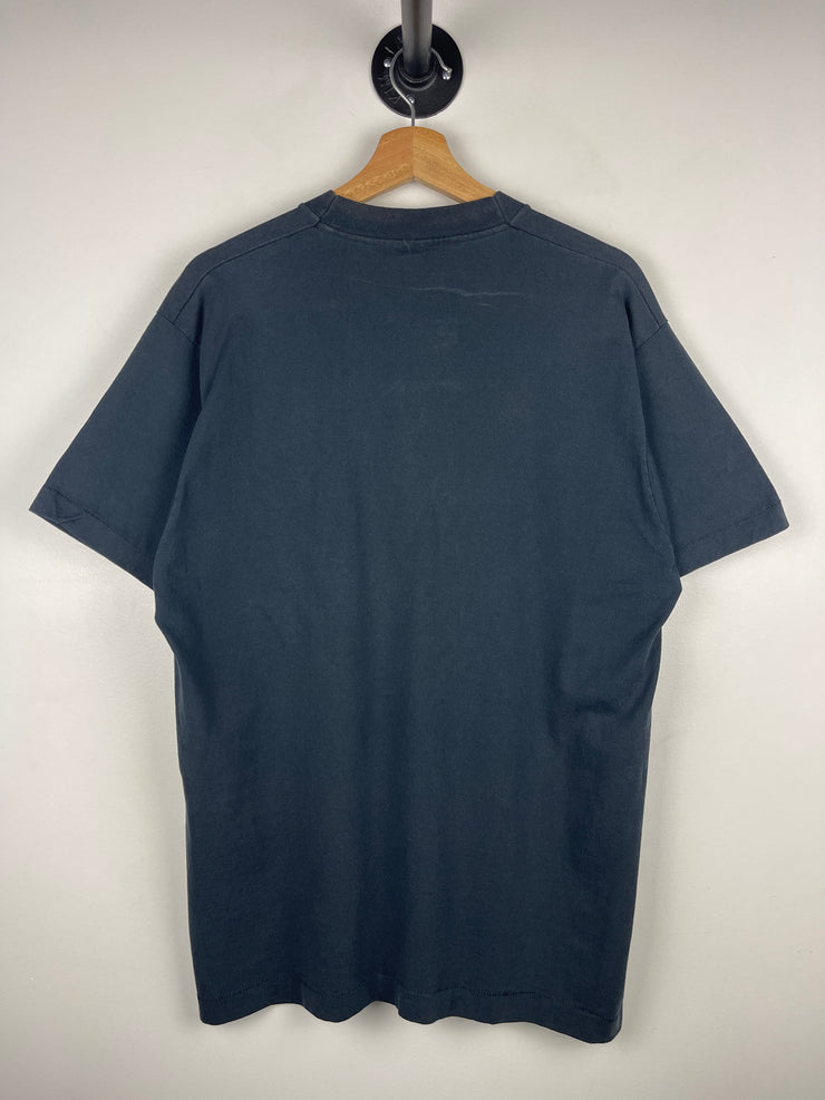 Vintage 90s Mercedes 300SL Gullwing Car Show Black Tee