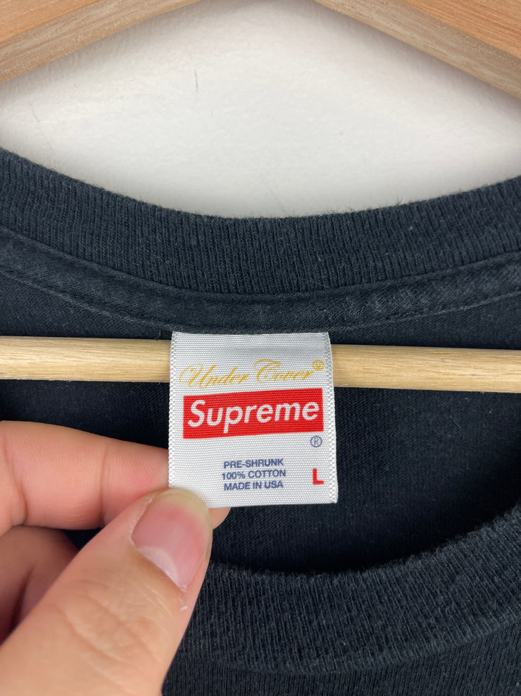 Supreme SS18 Undercover Public Enemy Terrordome Black Tee