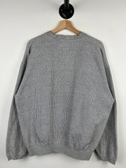 Vintage 90s Ohio State Buckeyes Embroidered Grey Crewneck