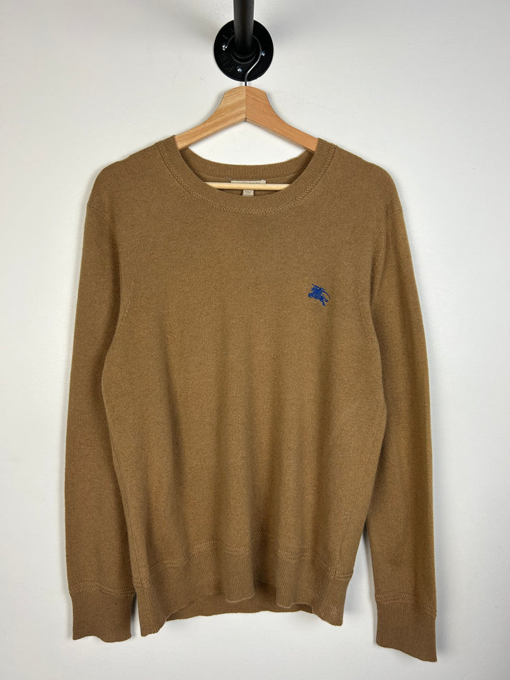 Burberry Brown Cashmere Knit Sweater