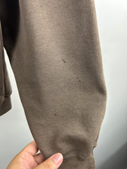 Vintage 90s Carhartt Spellout Embroidered Brown Crewneck
