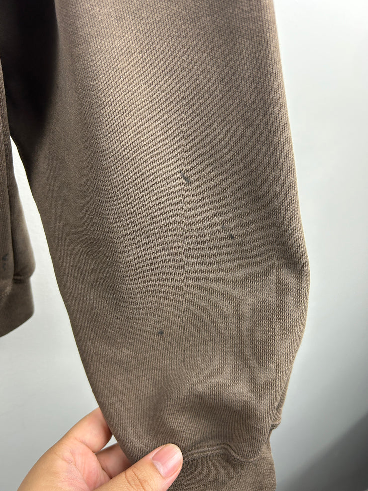 Vintage 90s Carhartt Spellout Embroidered Brown Crewneck