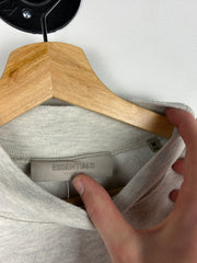 Fear Of God Essentials Light Heather Oatmeal Relaxed Crewneck
