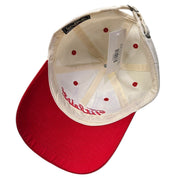 Vintage 90s Titleist Golf Script White & Red Strapback Hat