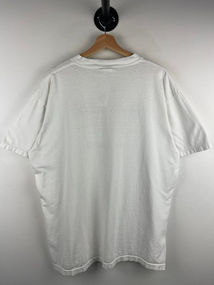 Vintage 90s Hard Rock Café Chicago White Tee