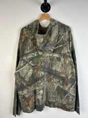 Vintage Y2K Real Tree Camo Hoodie