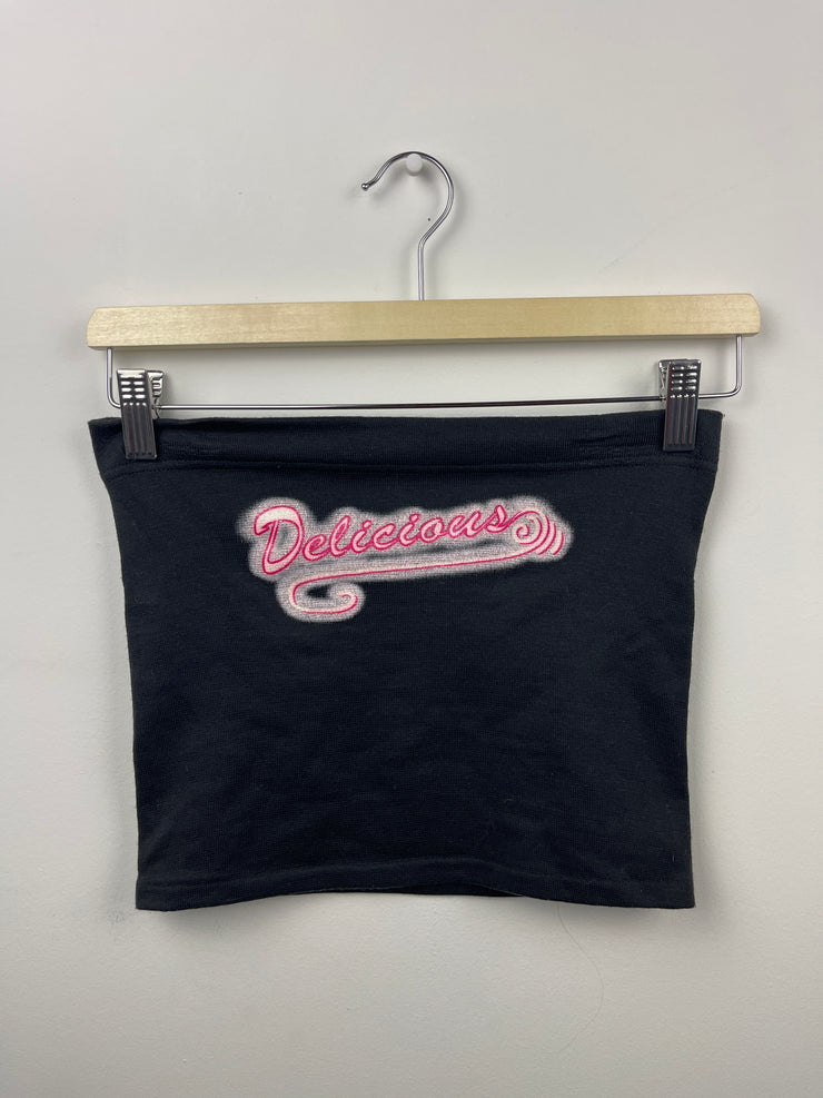 Vintage Delicious Women’s Black Tube Top