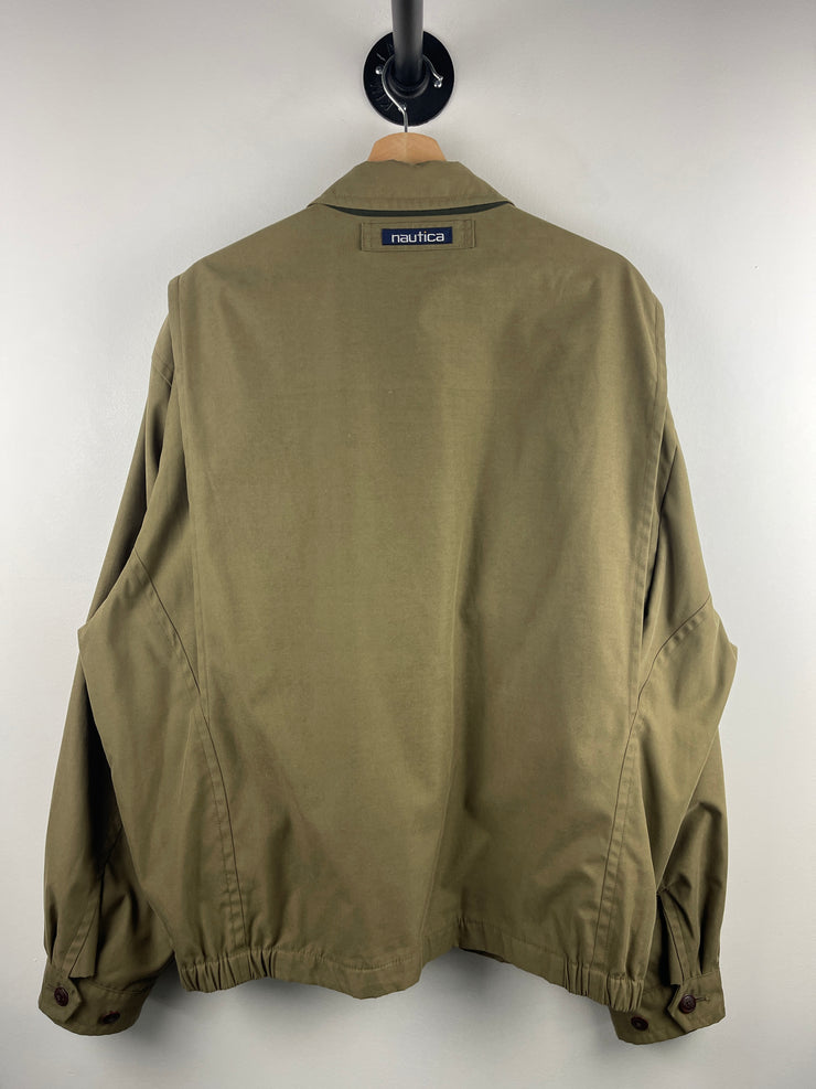 Vintage 90s Nautica Brown Harrington Jacket