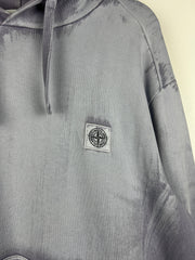 Stone Island Hand Brushed Grey Hoodie