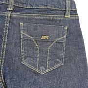 Vintage Miss Women’s Sixty Dark-Wash Denim Capris