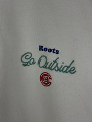 Roots X Clot Go Outside Cream Crewneck