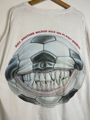 Vintage 90's Reebok Soccer White Tee