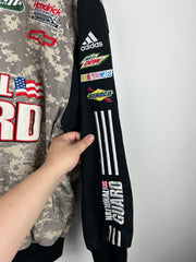 Vintage Nascar Chase Dale Jr National Guard Digital Camo Racing Jacket