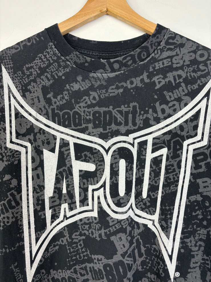 Vintage Y2K Tapout Black Tee