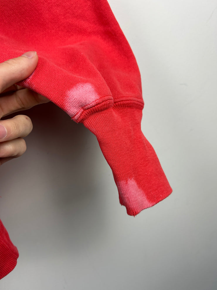 Vintage 90s Champion Reverse Weave Faded Red Crewneck