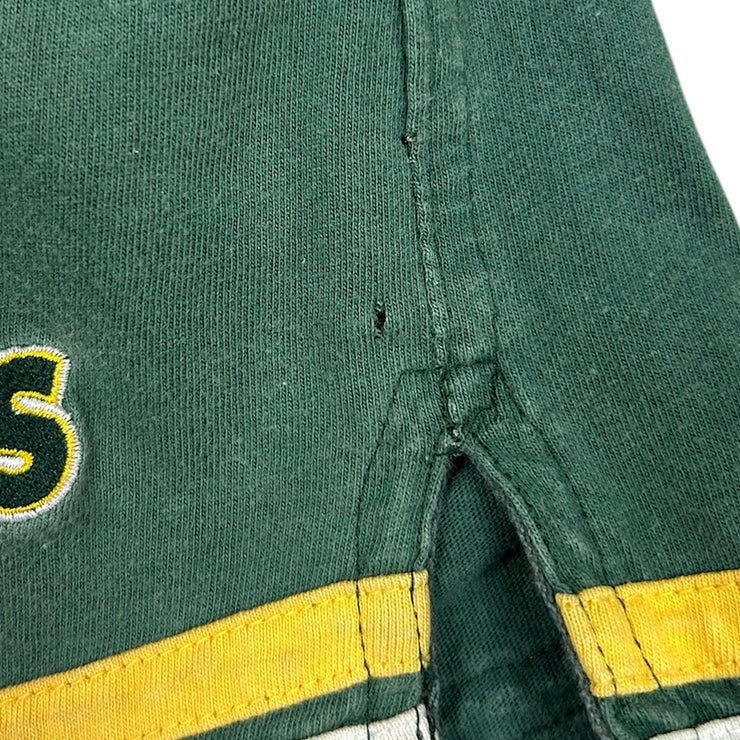 Vintage 90s NFL Green Bay Packers Embroidered Green Shorts