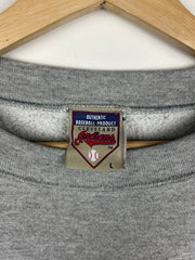 Vintage MLB Cleveland Indians 100 Years Grey Crewneck