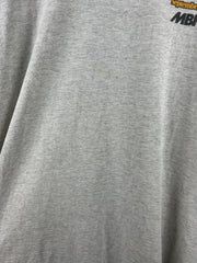 Vintage 90s NFL Logo Athletic Cleveland Browns VS Pittsburgh Steelers Grey Tee