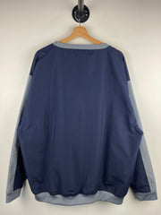 Vintage Penn State Nittany Lions Embroidered Navy Pullover Windbreaker