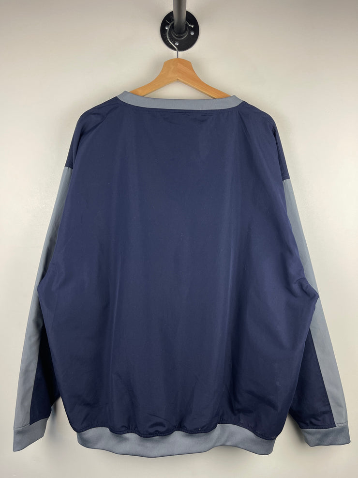Vintage Penn State Nittany Lions Embroidered Navy Pullover Windbreaker