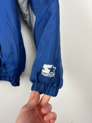 Vintage 90s NFL Starter Dallas Cowboys Blue Hooded Jacket